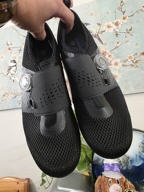 SHIMANO SH-500W  High Performance Indoor Cycling Shoe, Black,  EUR Size 39